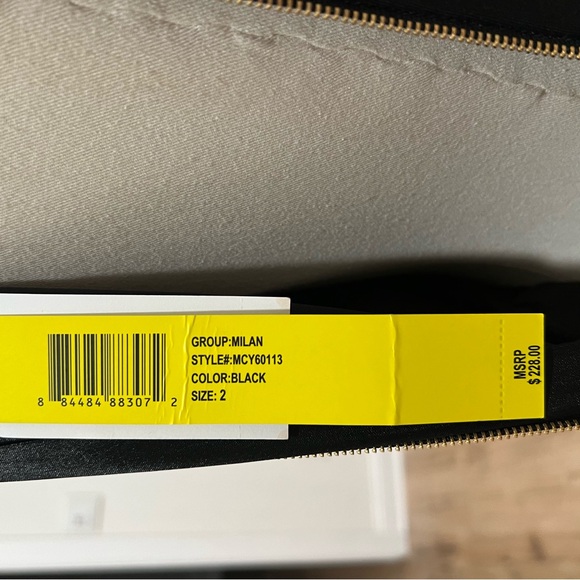 CATHERINE MALANDRINO Milan Black Dress Size 2 - Picture 12 of 13